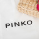 Pinko Torebka rozowa wikliniowa