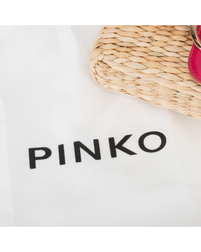 Pinko Torebka rozowa wikliniowa