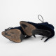 Giuseppe Zanotti  Botki garnatowe welurowe