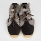 See By Chloe Espadryle z futerkiem