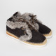 See By Chloe Espadryle z futerkiem