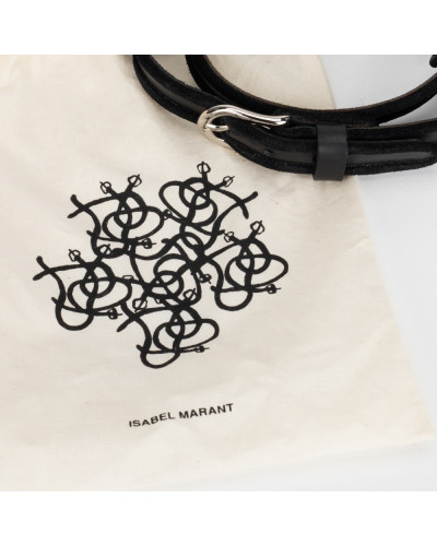 Isabel Marant Akcesoria czarny pasek