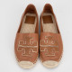 Tory Burch Espadryle brazowe
