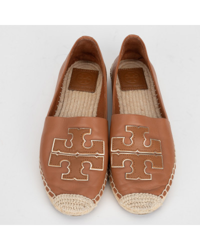 Tory Burch Espadryle brazowe