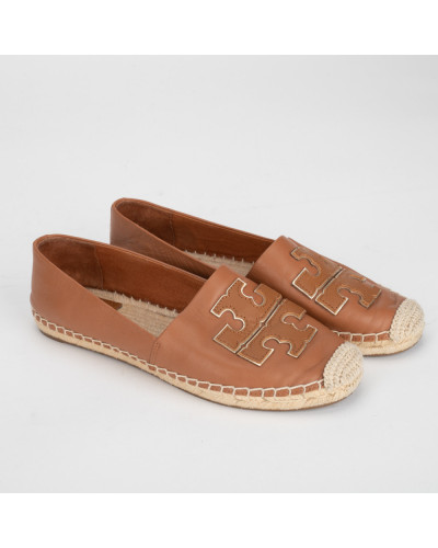 Tory Burch Espadryle brazowe