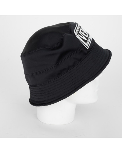 Versace Nakrycie głowy czarny bucket hat z logo