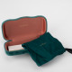 Gucci Akcesoria okulary brokatowe zielone