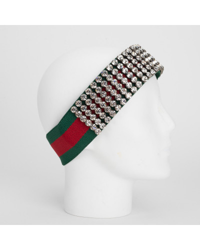 Gucci Akcesoria opaska z kryształkami