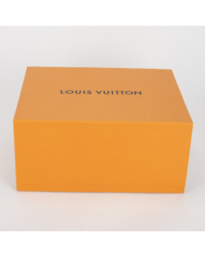 Louis Vuitton Buty brązowe botki w monogram