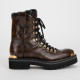 Louis Vuitton Buty brązowe botki w monogram