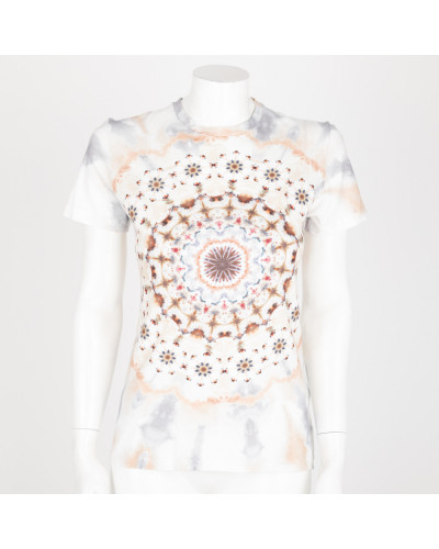 Dior Ubranie t-shirt biały ze wzorem na przodzie