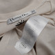 Dior Ubranie t-shirt biały z napisem