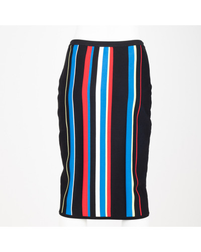 Versace Spódnica w kolorowe paski
