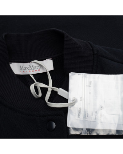 Max Mara Bluza granatowa bomber