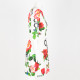 Dolce & Gabbana Sukienka kremowa w kwiaty