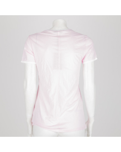 Burberry T-shirt różowy