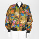 Versace Kurtka bomber kolorowa