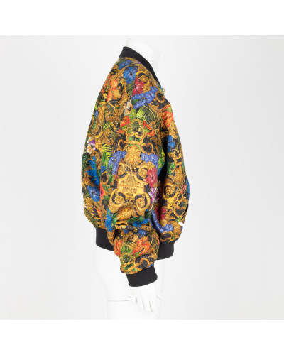Versace Kurtka bomber kolorowa