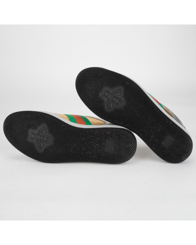 Gucci Buty sportowe srebrne
