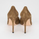 Gianvito Rossi Szpilki zamszowe khaki