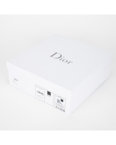 Dior Botki czarne z gwiazdka