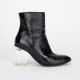 Giuseppe Zanotti  Botki czarne lakierowane