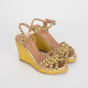 Aquazzura Koturny złote