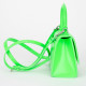 Balenciaga Torby zielona torebka z paskiem Hourglass