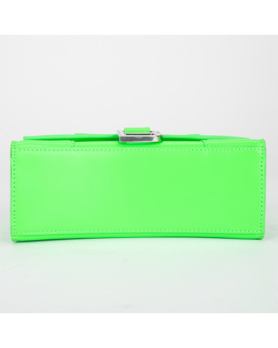 Balenciaga Torby zielona torebka z paskiem Hourglass