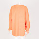 MSGM Sweter pomarnczowy w serek