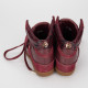 Michael Kors sneakersy bordowe na koturnie