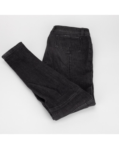 Balmain Spodnie grafitowe jeansy