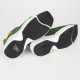 Acne Studios Buty zielone sneakersy ROCKAWAY