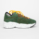 Acne Studios Buty zielone sneakersy ROCKAWAY