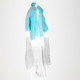 Salvatore Ferragamo Ubranie biała koszula tie dye