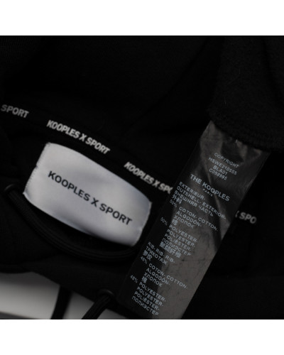 The Kooples Bluza czrana z kapturem