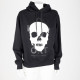 The Kooples Bluza czrana z kapturem