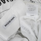 Balenciaga Spódnica biała dzianinowa w logo