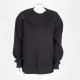 Givenchy Ubranie czarna bluza z suwakami