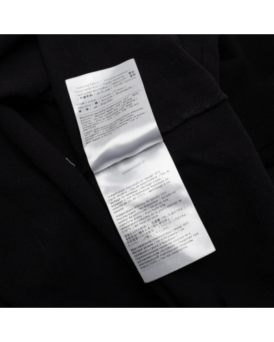 Valentino Ubranie czarny T-shirt z nadrukiem