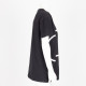 Valentino Ubranie czarny T-shirt z nadrukiem