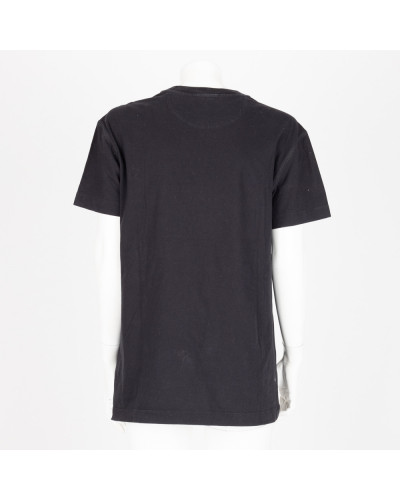 Valentino Ubranie czarny T-shirt z nadrukiem