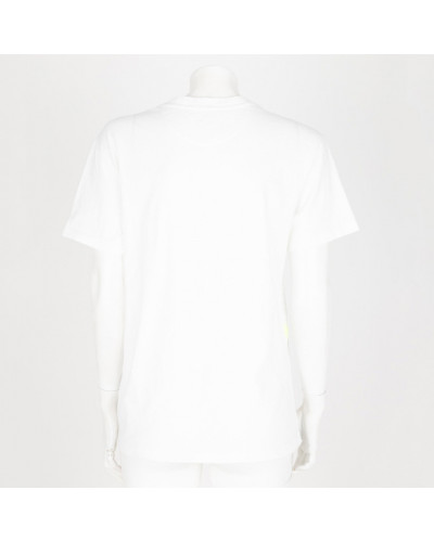 Valentino Ubranie biały T-shirt z nadrukiem