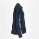 Lanvin Ubranie czarna bluza z welurowymi wstawkami