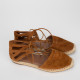 Aquazzura Espadryle brazowe zamszowe