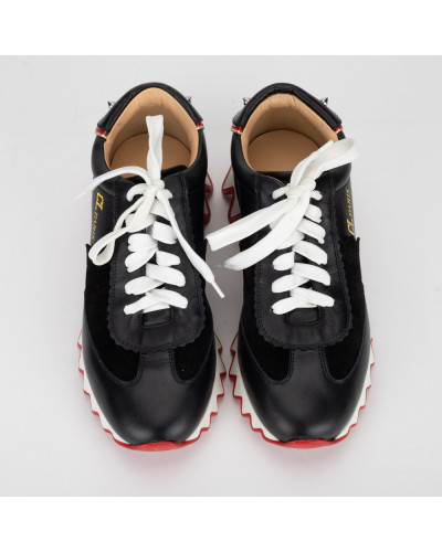 Christian Louboutin Buty sportowe czrane trampki