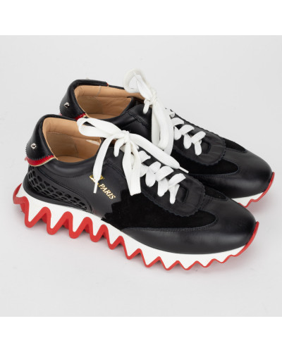 Christian Louboutin Buty sportowe czrane trampki
