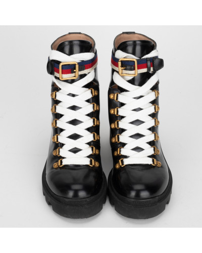 Gucci Botki czarne 'Sylvie'