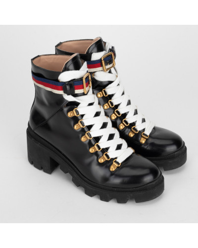 Gucci Botki czarne 'Sylvie'
