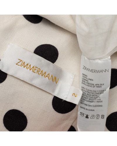 Zimmermann Sukienka w grochy